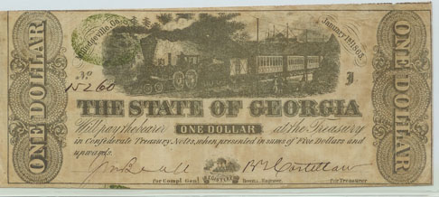 Georgia One Dollar